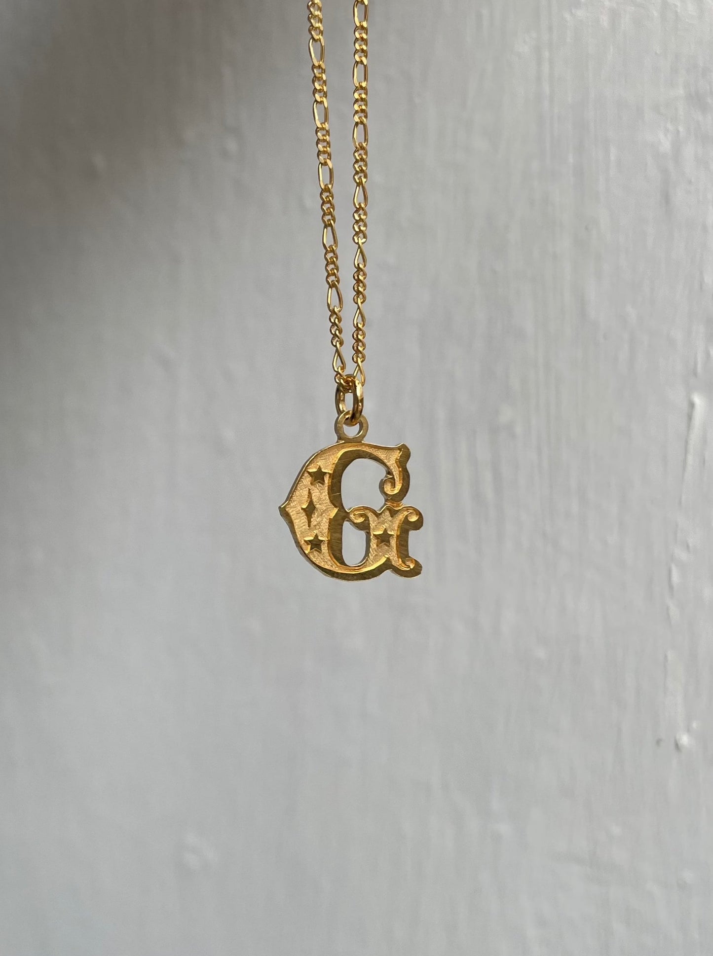 Circus Alphabet Large Necklace -925 Silver