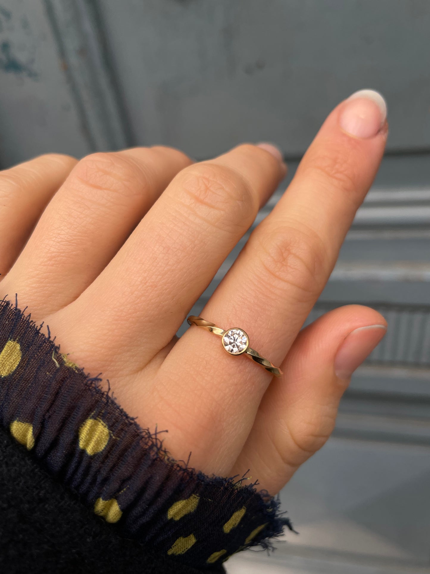 Miss Mille - Snoet Diamant Ring - 0.3Ct - 14 Karat Guld