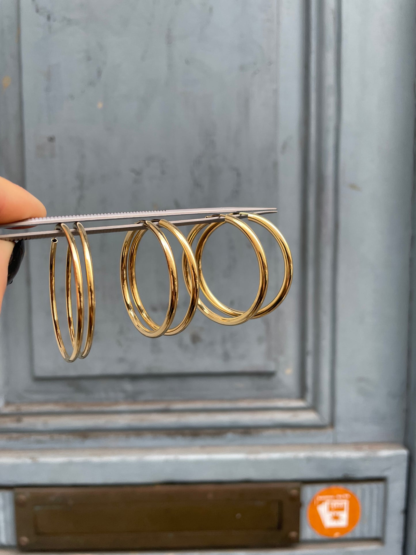 Classic Hoops - Silver or Gold Plated