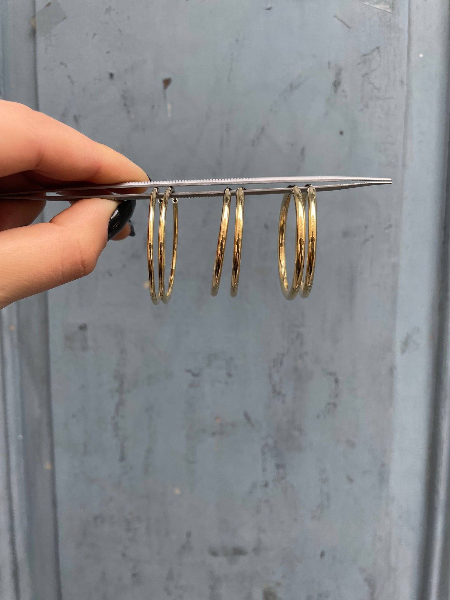 Classic Hoops - Silver or Gold Plated