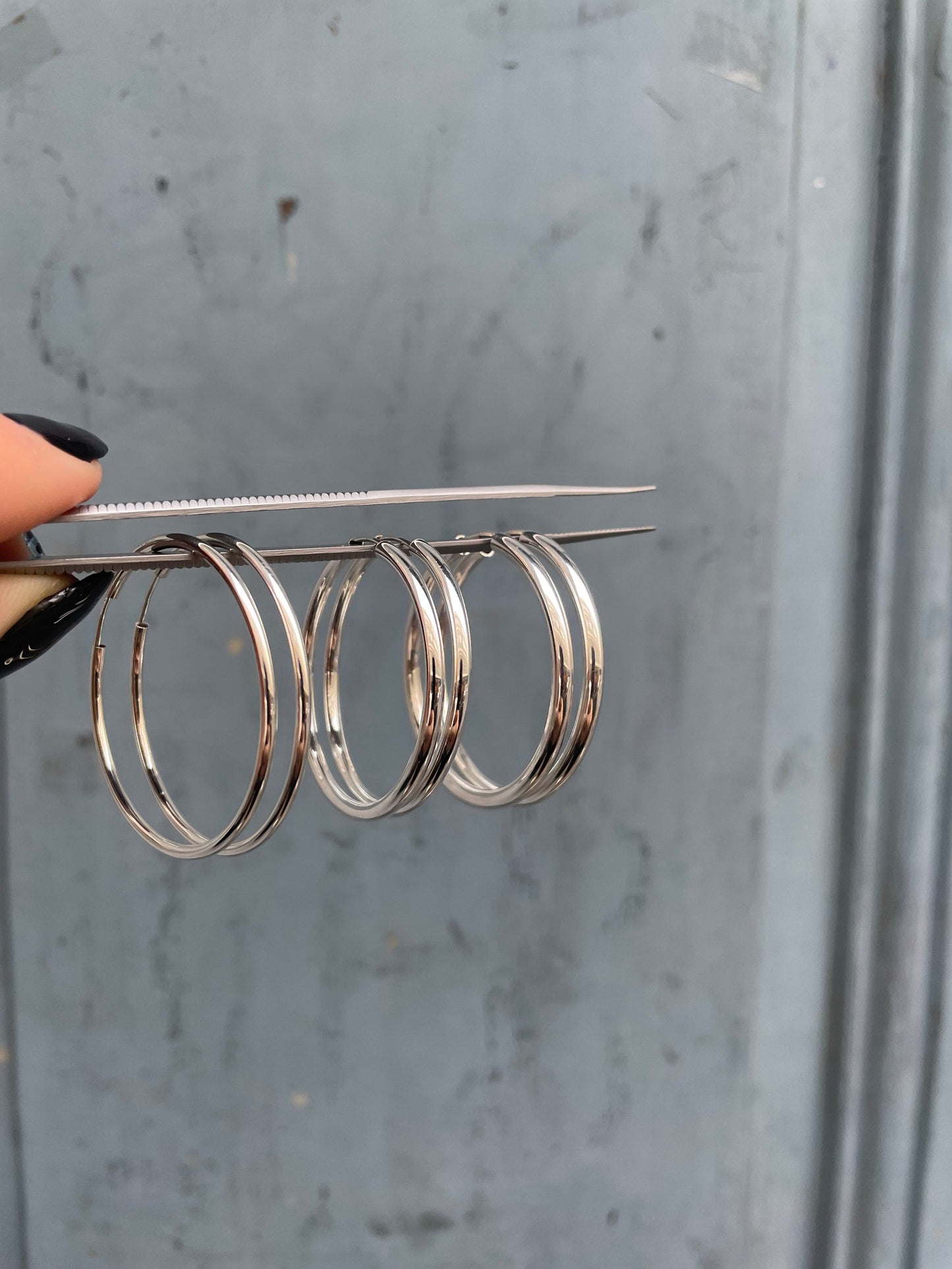 Classic Hoops - Silver or Gold Plated