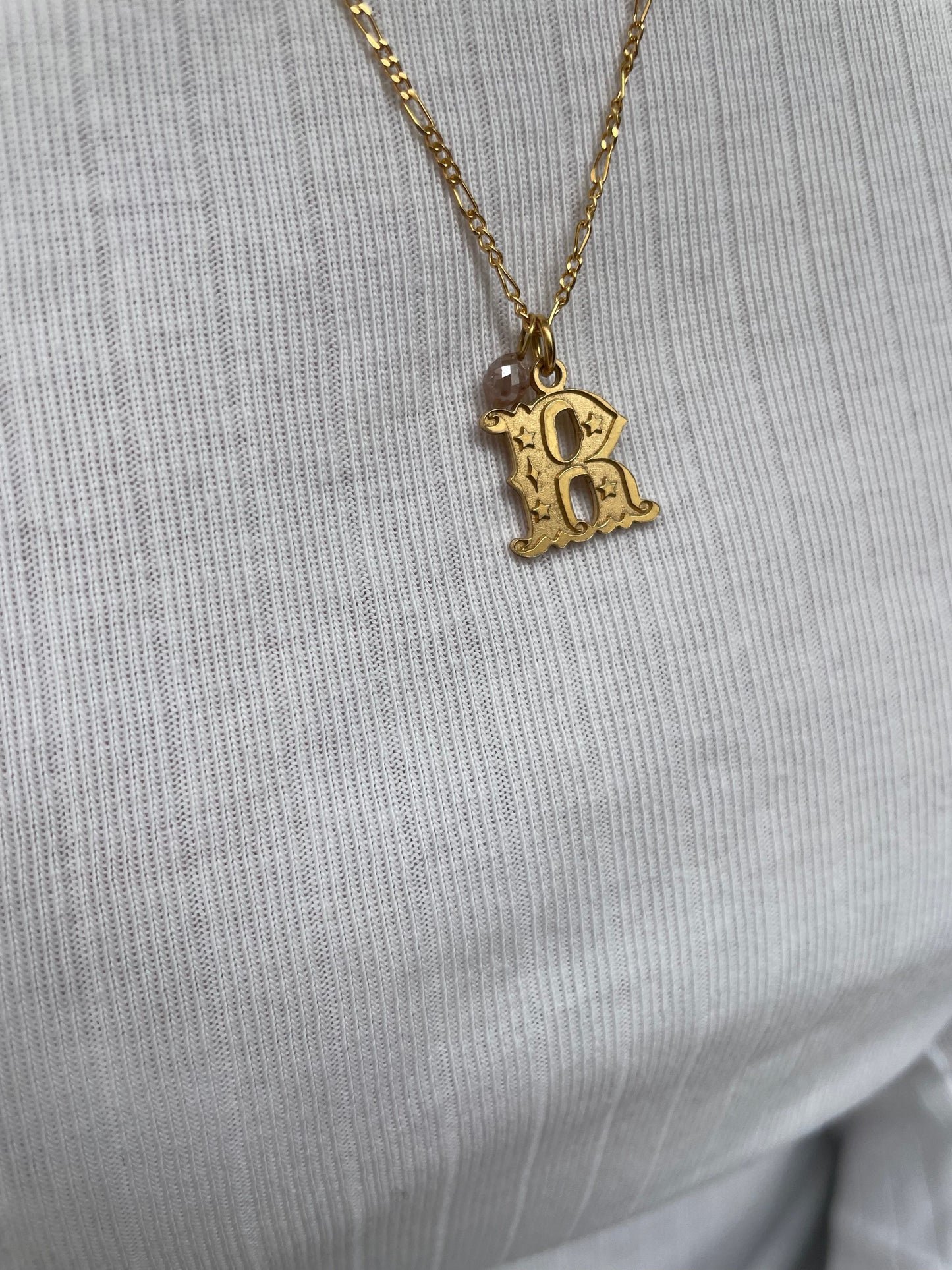 Circus Alphabet Large Necklace -925 Silver