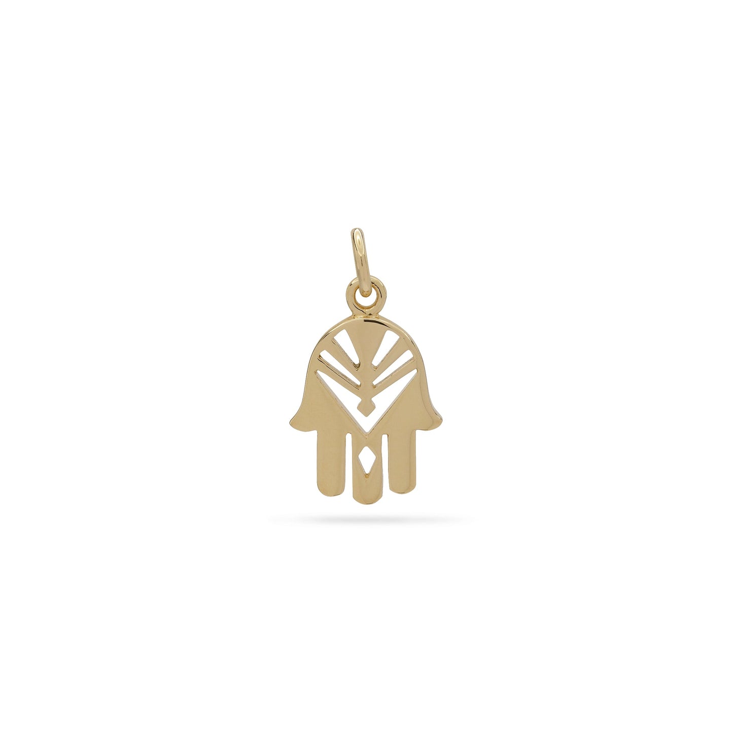 Fatimas Mini Hand Pendant - 14 Karat Gold