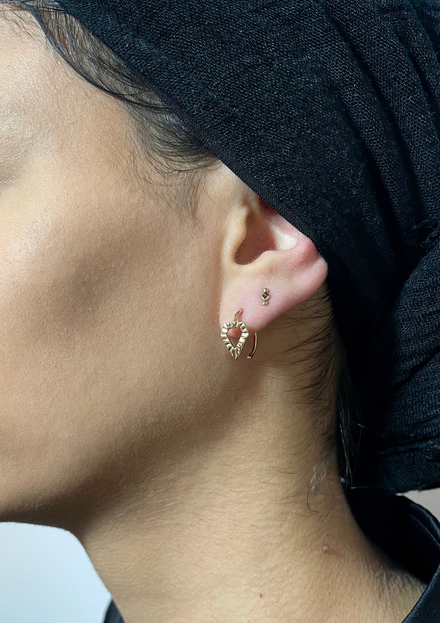 Power Earring - 14 Karat Gold