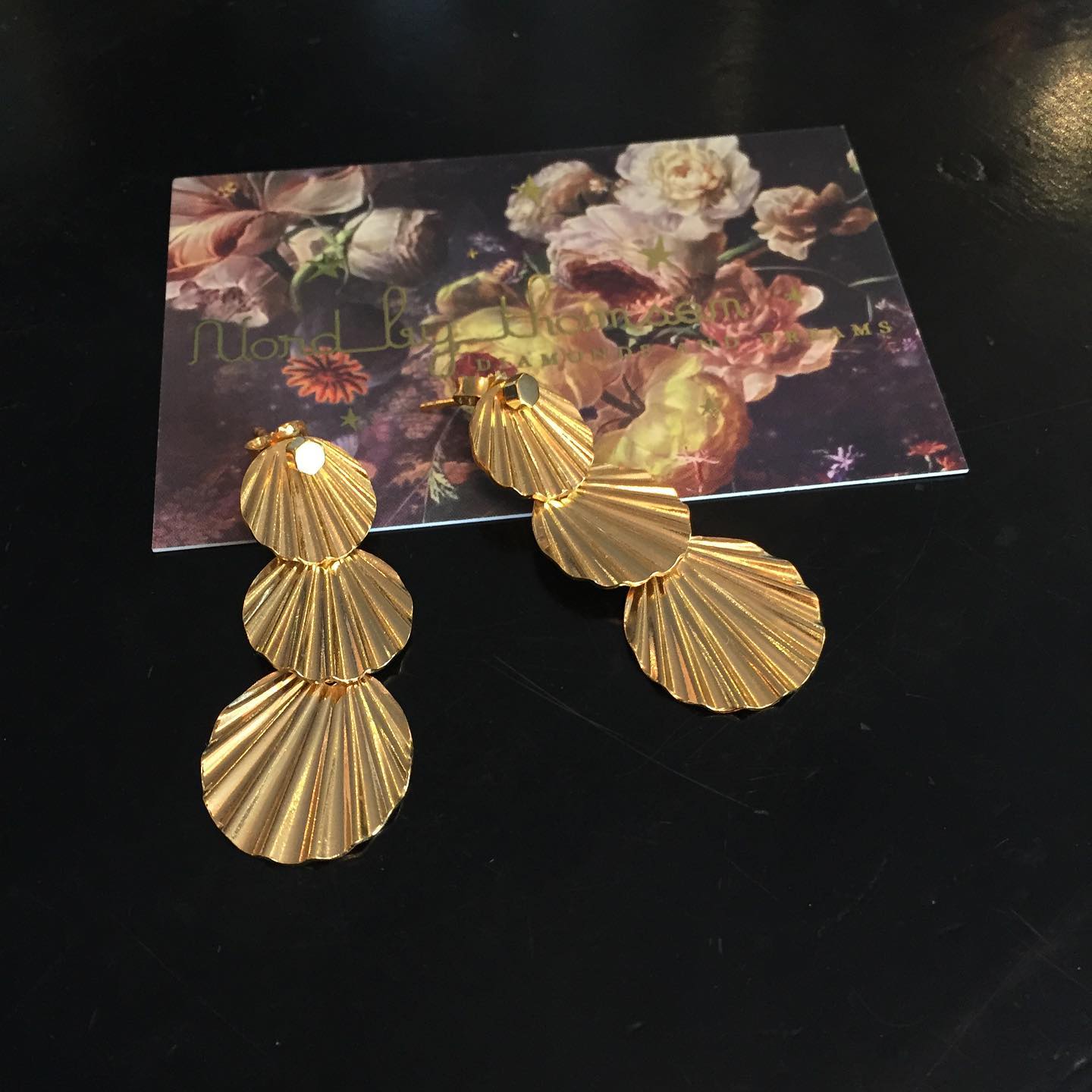 Art Deco Earring-925 Silver or Gold Plated