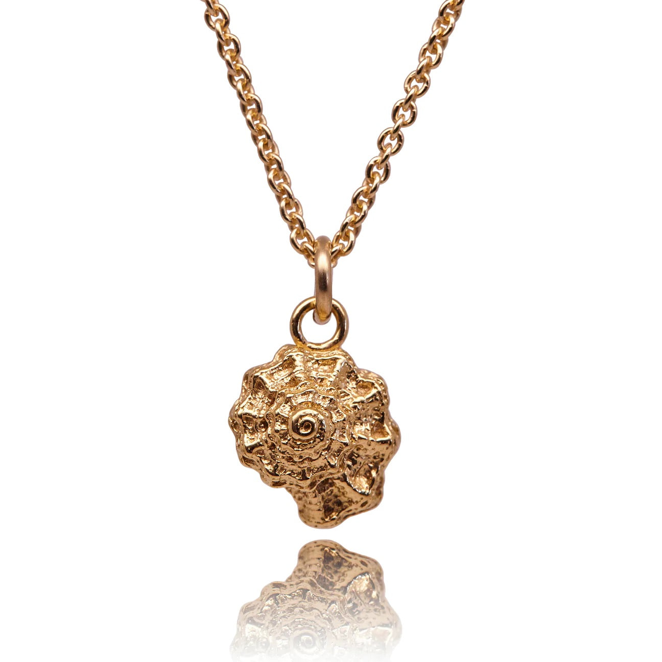 Bali Shell Necklace - Gold Plated Silver