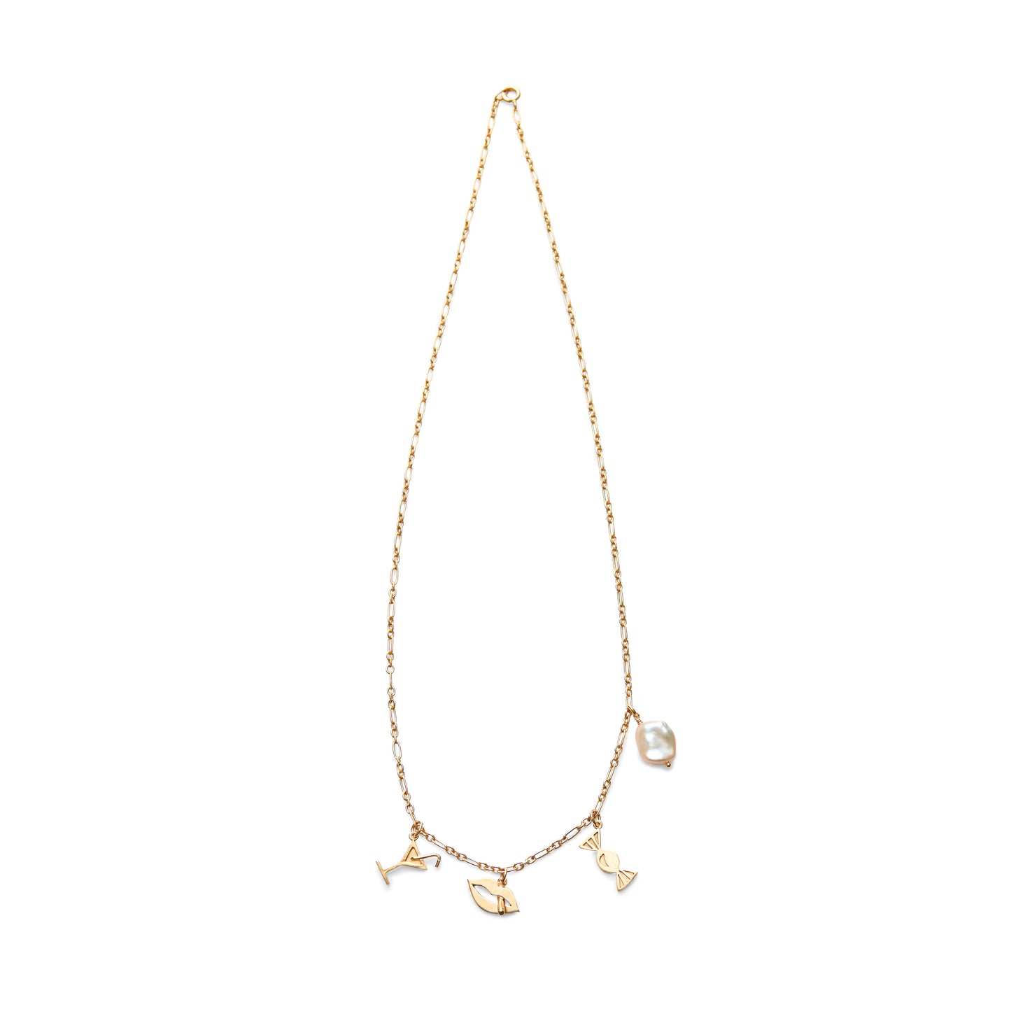 Charms Necklace - 925 Silver or Gold Plated