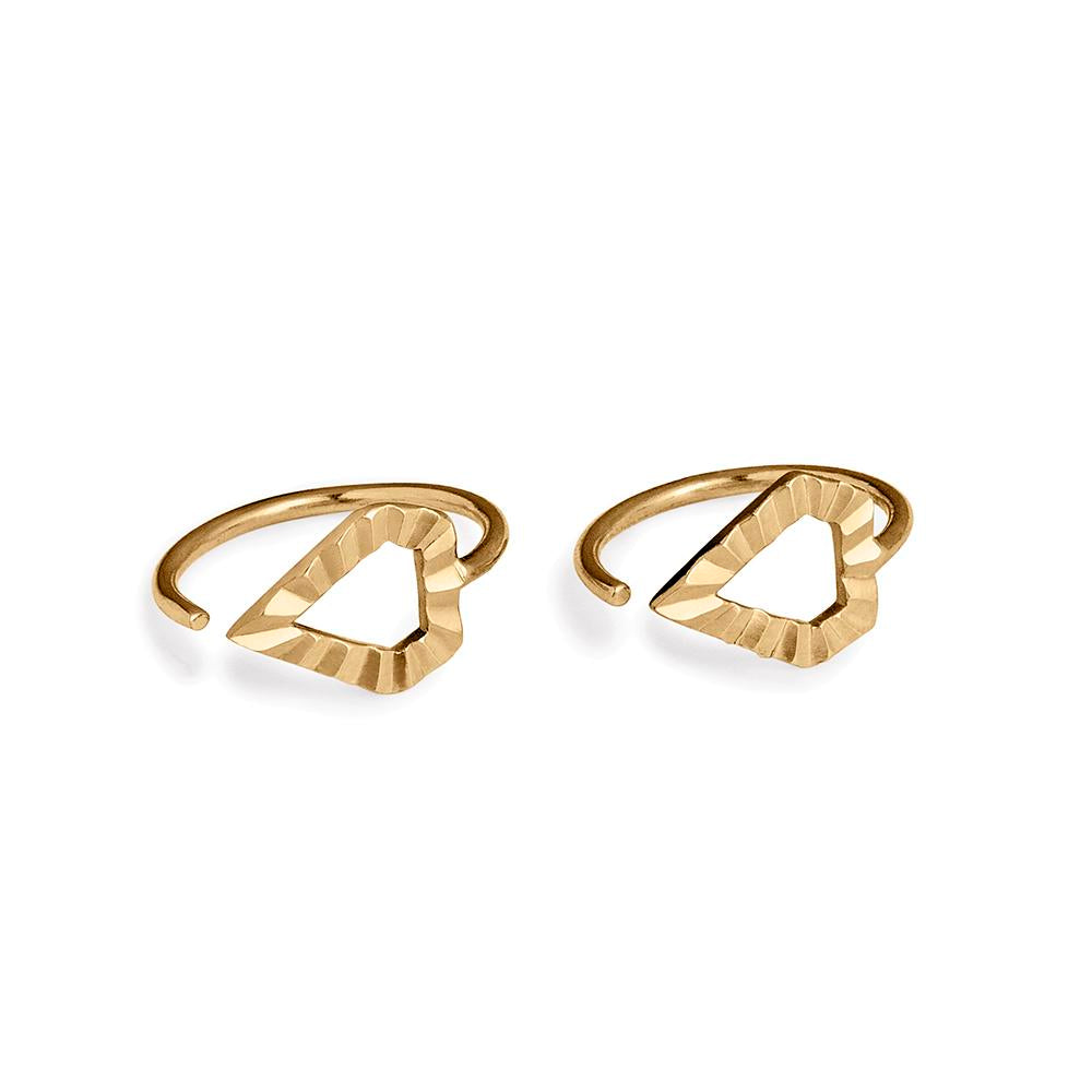Power Earring - 14 Karat Gold