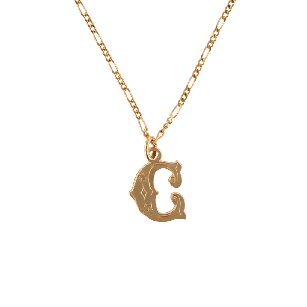 Circus Alphabet Large Necklace -925 Silver