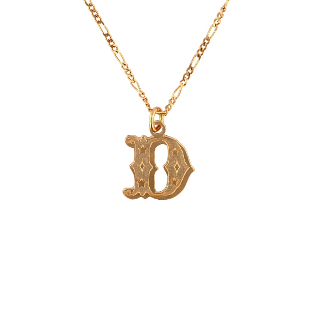 Circus Alphabet Large Necklace -925 Silver