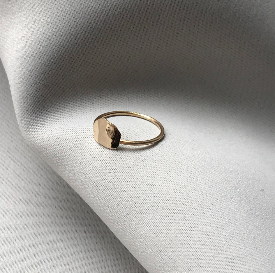 CLOUD-ring dag/lys - 14K Guld