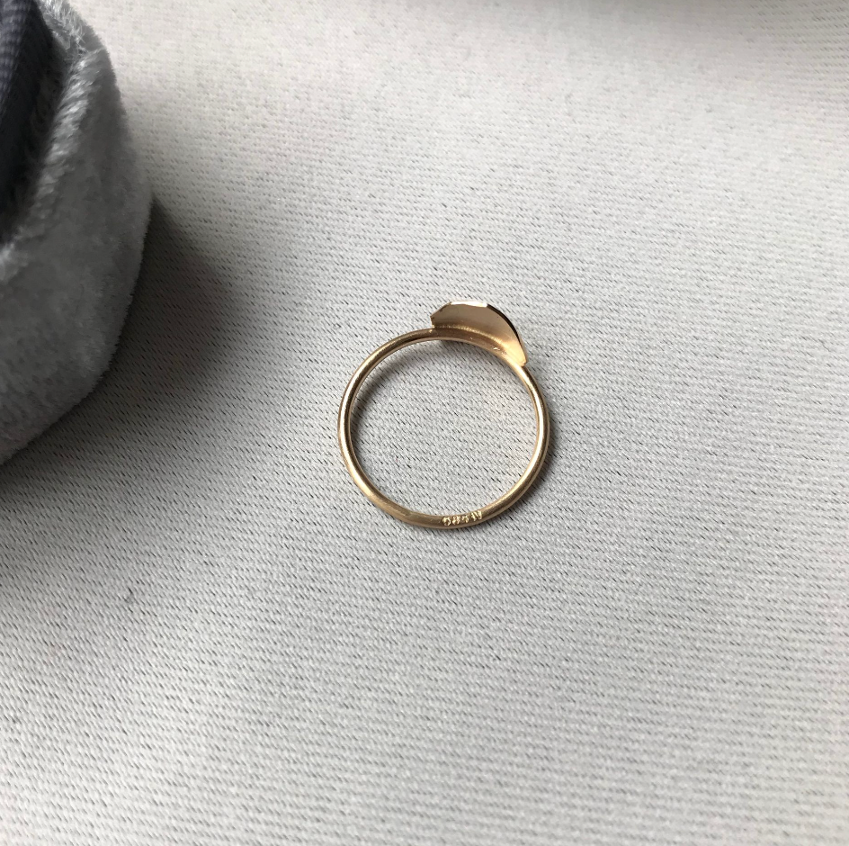 CLOUD-ring dag/lys - 14K Guld