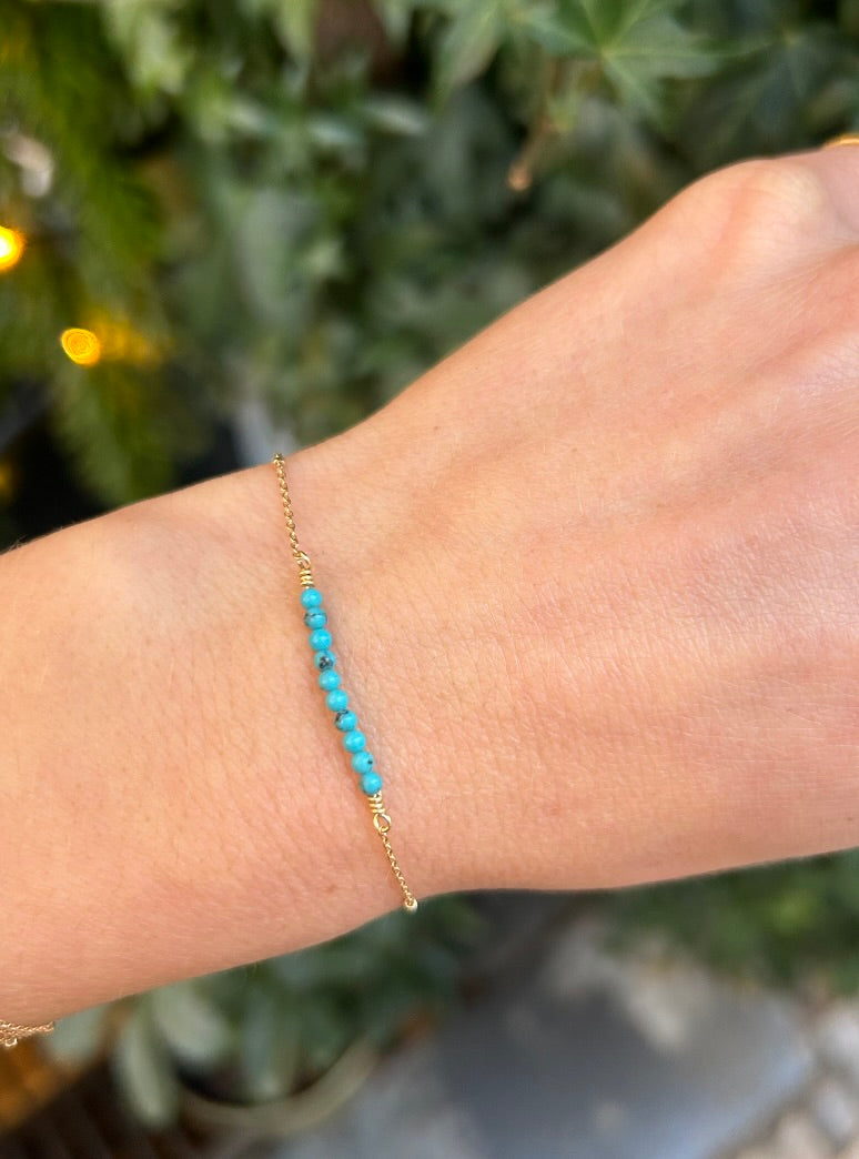 Simple Pearl Bracelet-925 Silver or Gold   14 Karat
