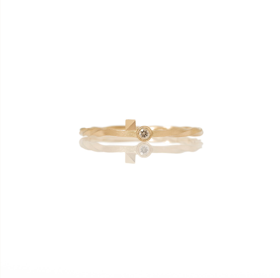 SATELIT Diamond Ring - 14K Gold