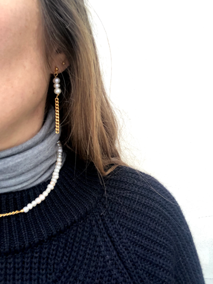 Pia Gold Earrings
