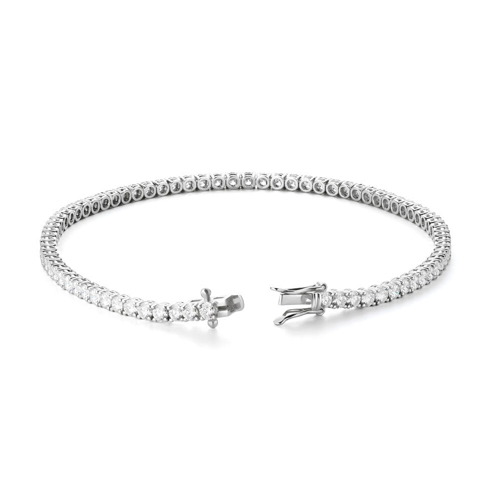 Tennisbracelet W. 78 Diamonds - White Gold