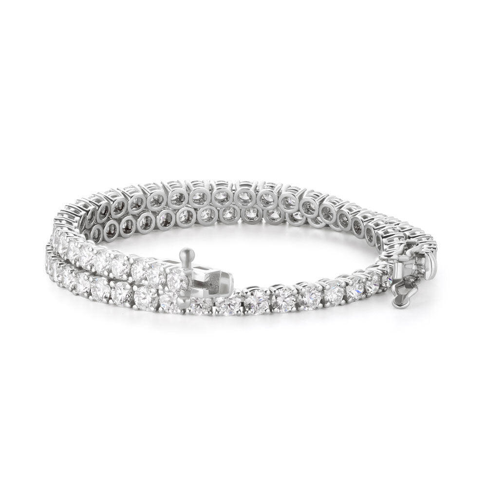 Tennisbracelet W. 78 Diamonds - White Gold