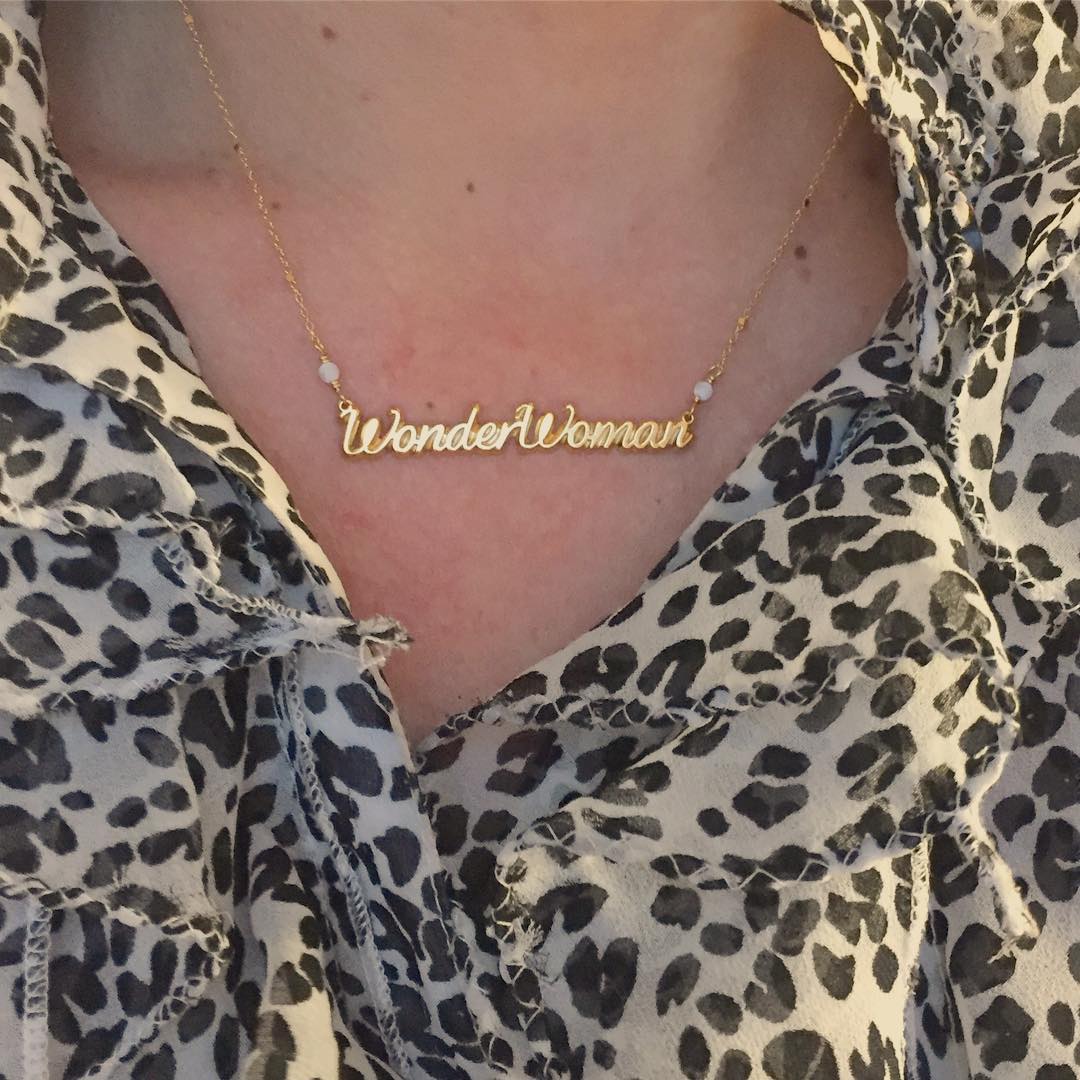 WonderWoman  Necklace-925 Silver