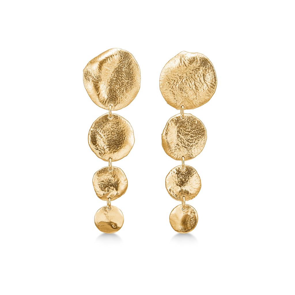 Bali Statement Earring  - Gold Plated