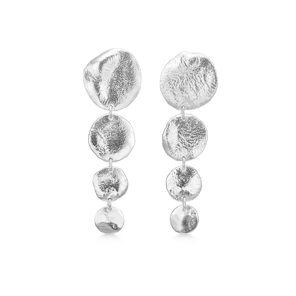 Bali Statement Earring  -  925 Silver