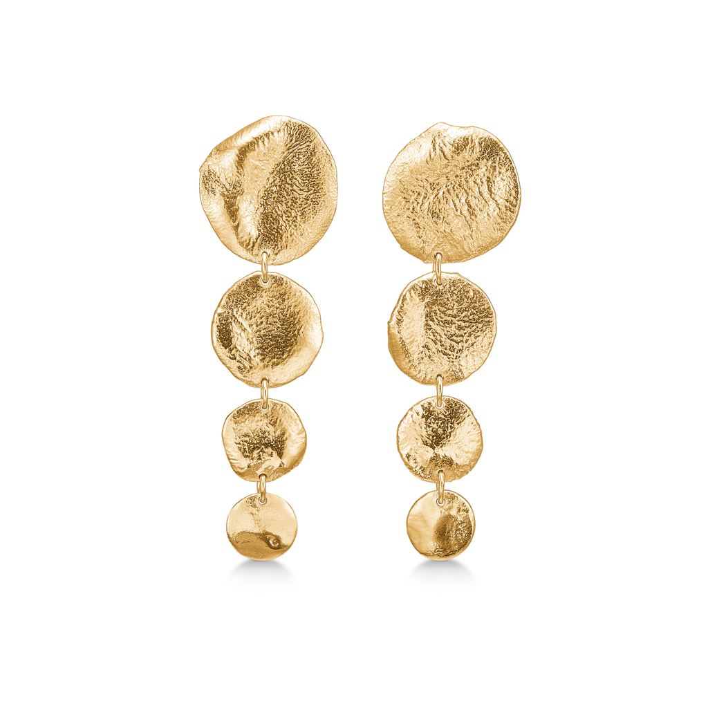 Bali Statement Earring  - Gold Plated