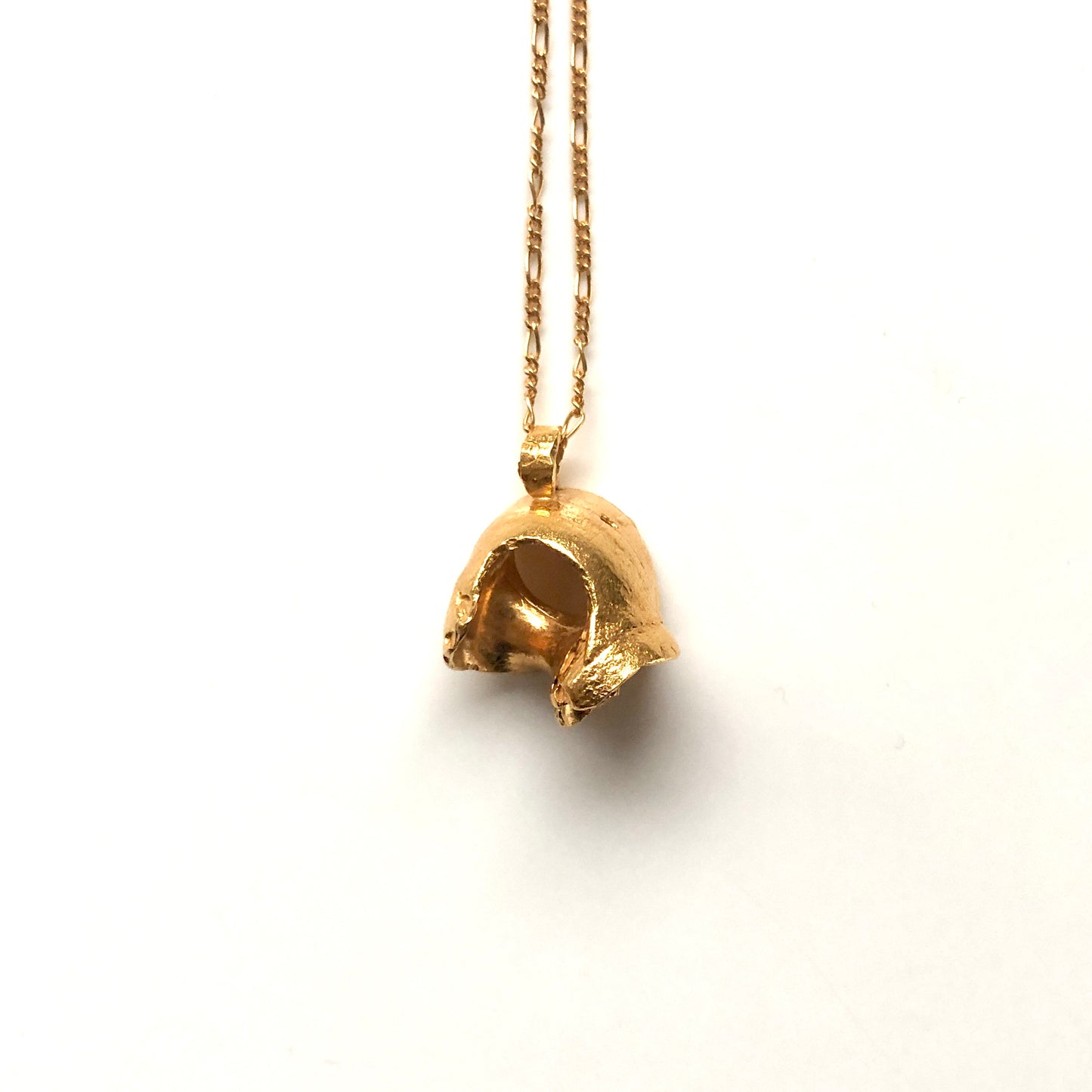 Coquille Gold Necklace  -  Gold Plated Silver
